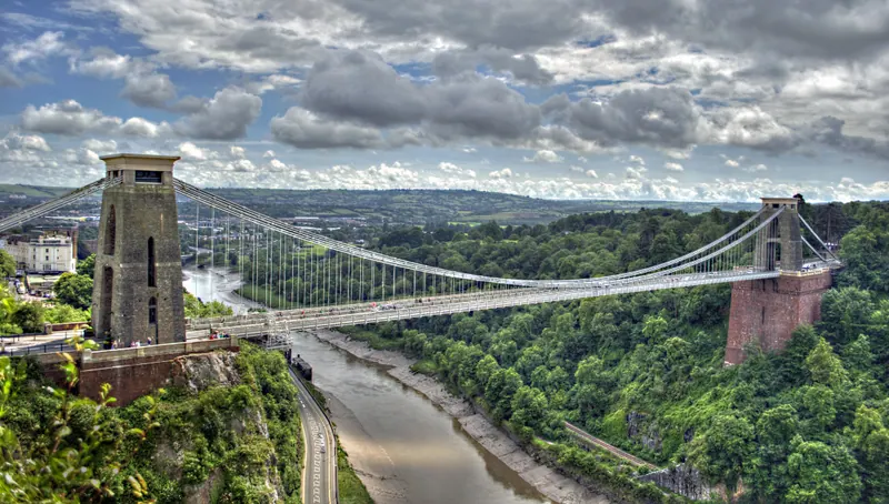 Clifton Suspension Bridge and the Avon Gorge, Bristol